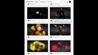 my Sketchfab account : SinisterClock #skibidi #skibiditoilet #3d  #3dmodel