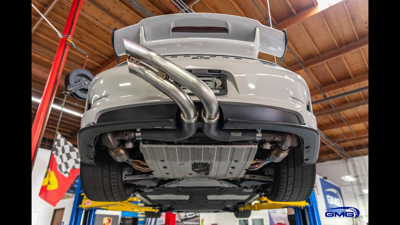 Porsche 991 GT3/GT3 RS GMG Center Section Diverter Pipes