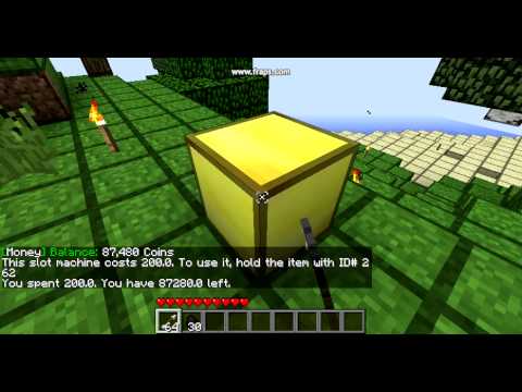 RandomGlass Slot Machine Plugin for Bukkit