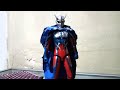Unboxing Action Figure Ultraman Zero Ultimate Aegist And Ultra zero Mantel Custom