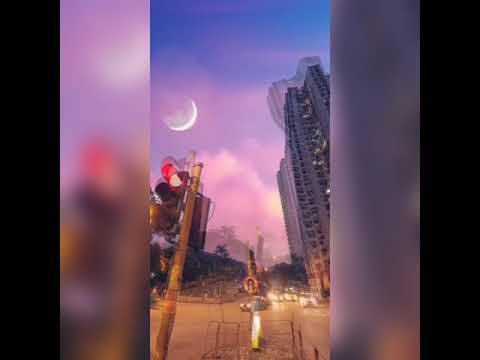 夜風中