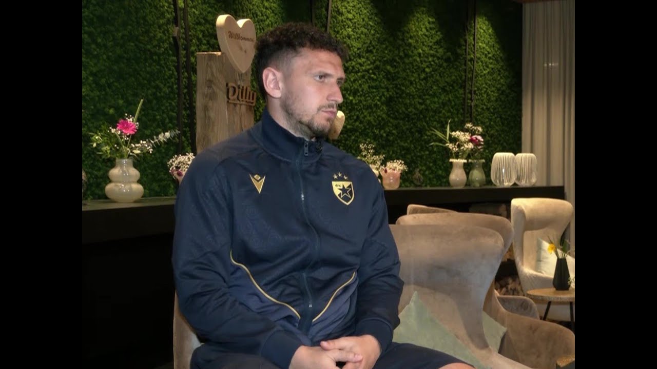 MILOŠ VELJKOVIĆ ZA ARENU SPORT: Došao sam u Zvezdu po trofeje i da igram Ligu šampiona / 08.07.2025.