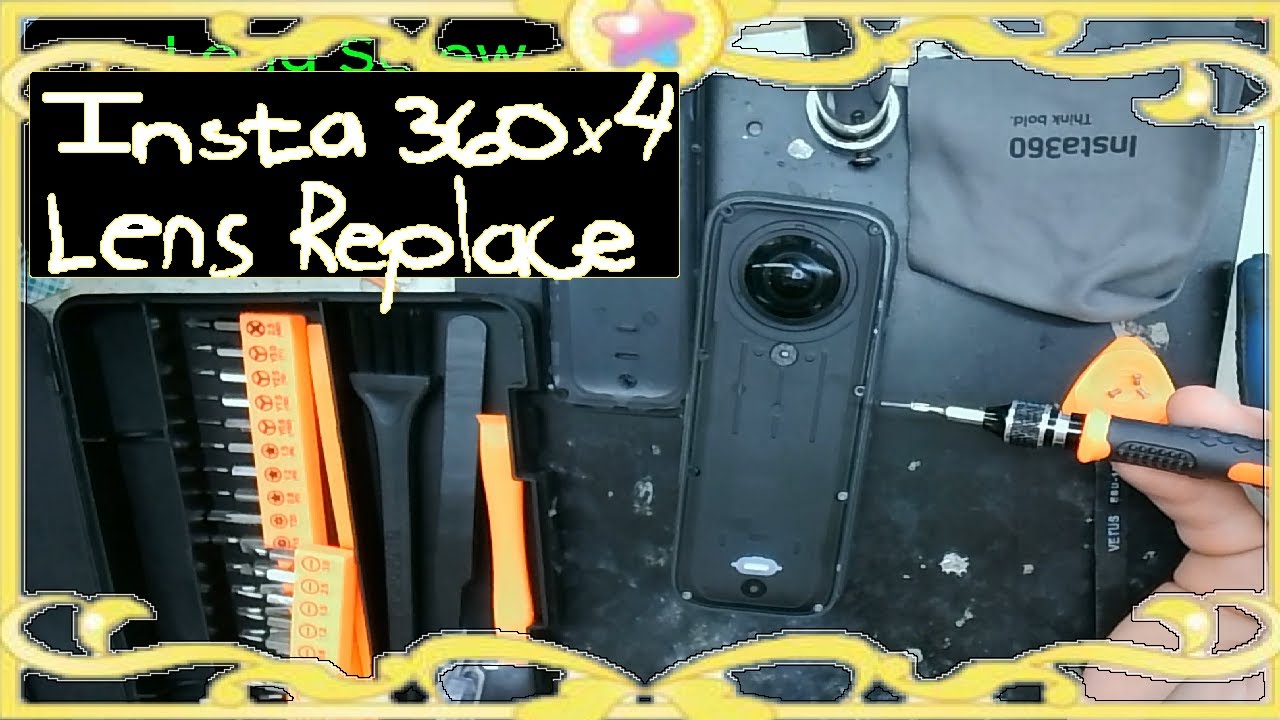 17. Insta 360 x4 /x3 Duo Lens Replacement/Restoration Spell