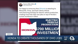 Honda, LG to build $3.5B battery plant, hire 2,200 in Ohio