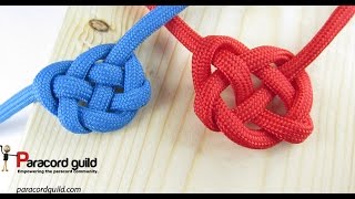 How to tie the Celtic heart knot
