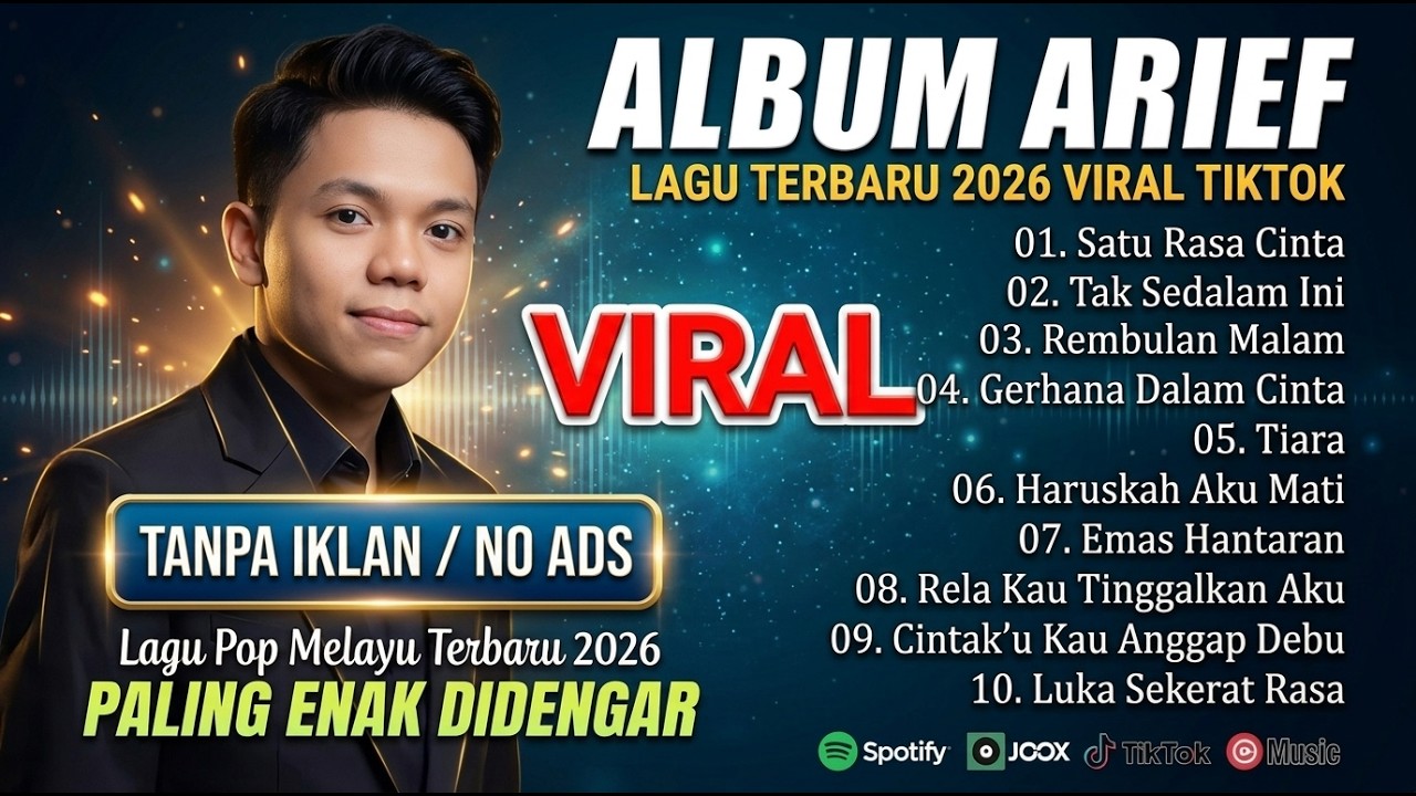 FULL ALBUM ARIEF PUTRA TERHITS | Lagu Terbaik \u0026 Terpopuler Malaysia AUDIO JERNIH