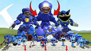 FULL EVOLUTION FROM BABY SONIC TO CURSED SONIC EXE MONSTER! SPARTAN KICK | In Garry's Mod!
