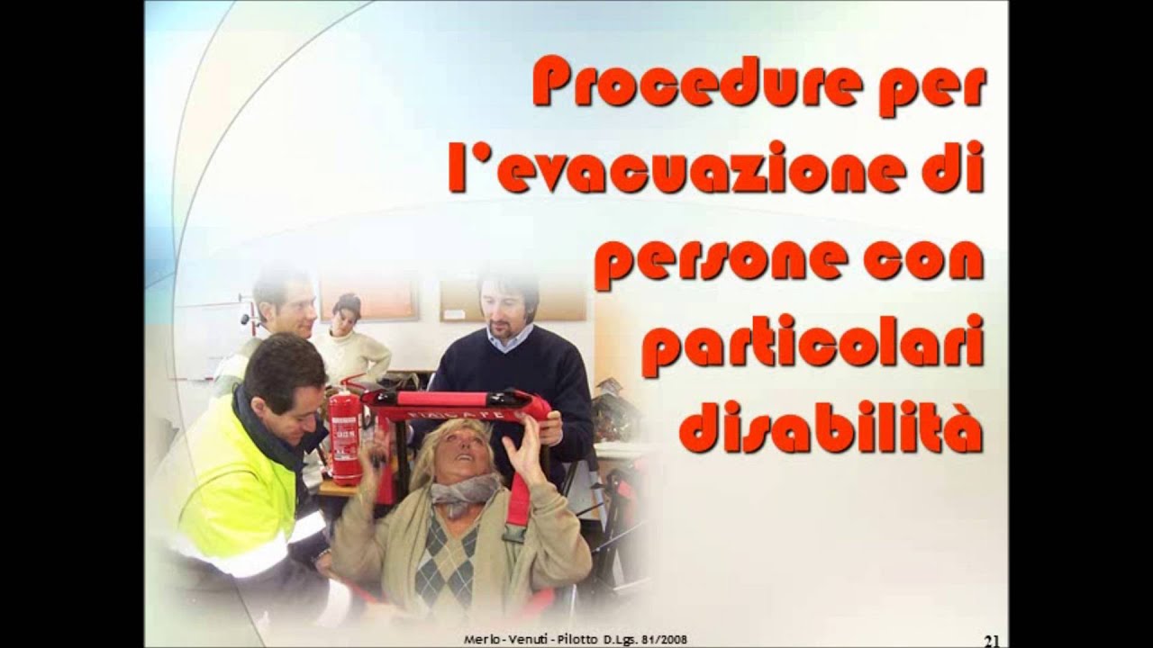 Sicurezza antincendio e gestione dell'emergenza nei luoghi di lavoro -  Evacuazione