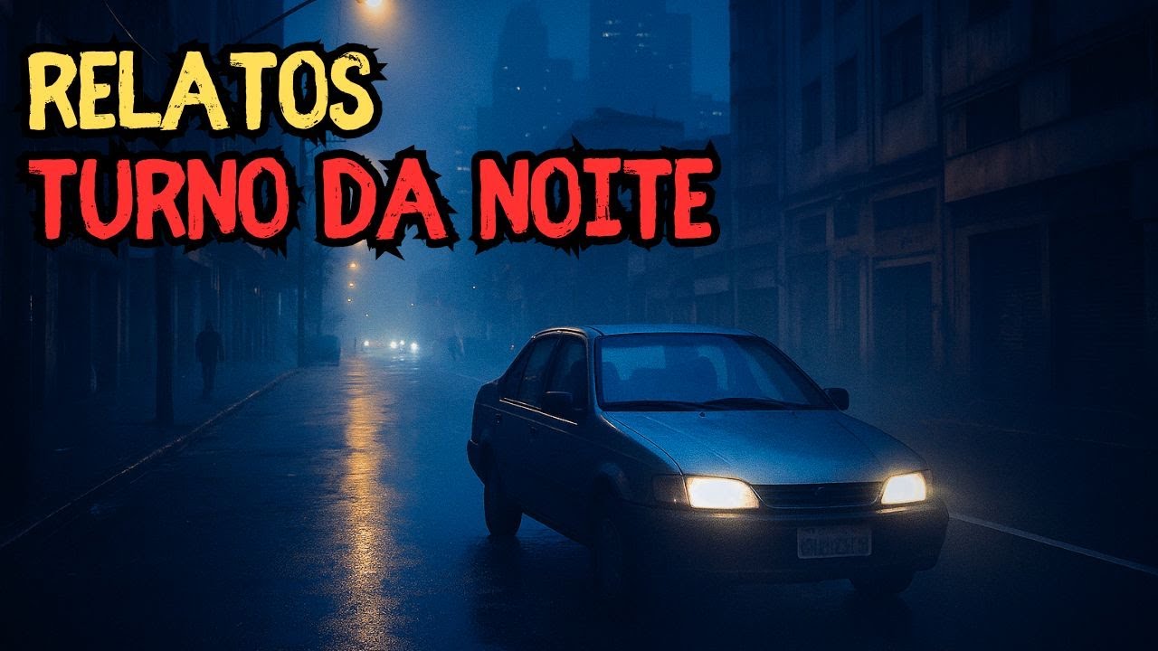 3 RELATOS SOBRENATURAIS DE TRABALHADORES NOTURNOS - História de terror