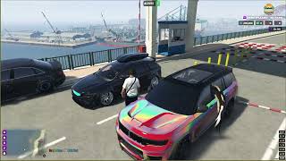 gta v 5 roleplay super carrera jeep srt 1500 HP vs MAZDA 1500hp  brutal