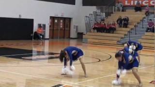 LT Freshman Poms Dance Competition 2_11_2012.mpg