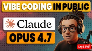 LIVE: Vibe Coding with Claude Opus 4.7