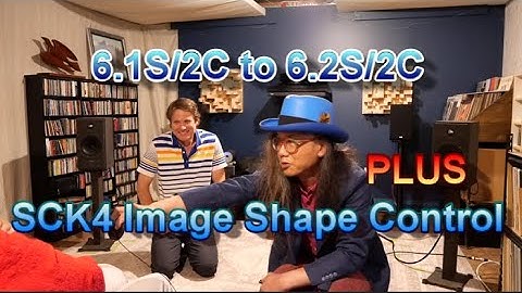 6 Speaker, 2 Sub Woofers Stereo adding SCK4 Image Shape Control