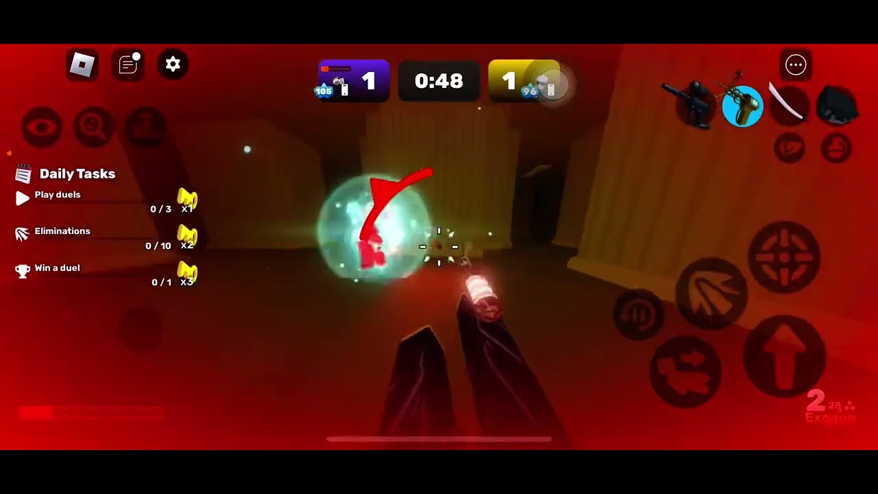 Destroying my friend in Roblox rivals - YouTube