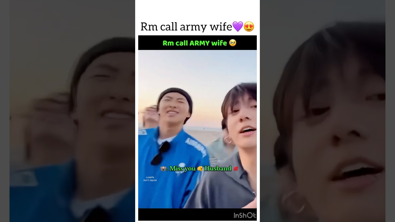 Rm call army wife 🌸💜😎 