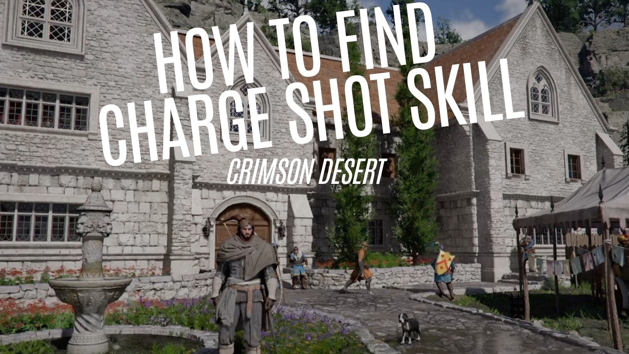 How to find Charge Shot Skill In Crimson Desert - YouTube