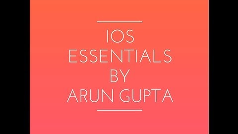 iOS Offline Storage Part 1: Saving to UserDefaults (Do Enable Subtitles and CC)