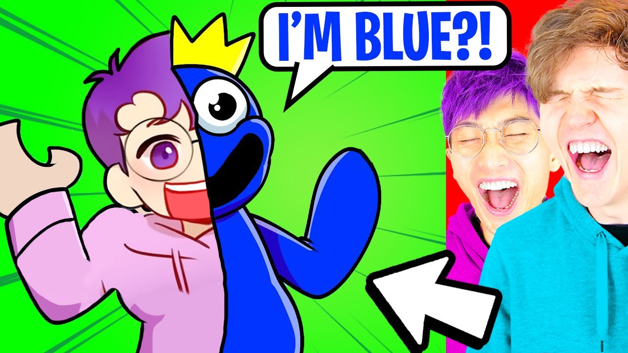 TOP 5 HILARIOUS RAINBOW FRIENDS vs POPPY PLAYTIME MEMES! (LANKYBOX REACTION)