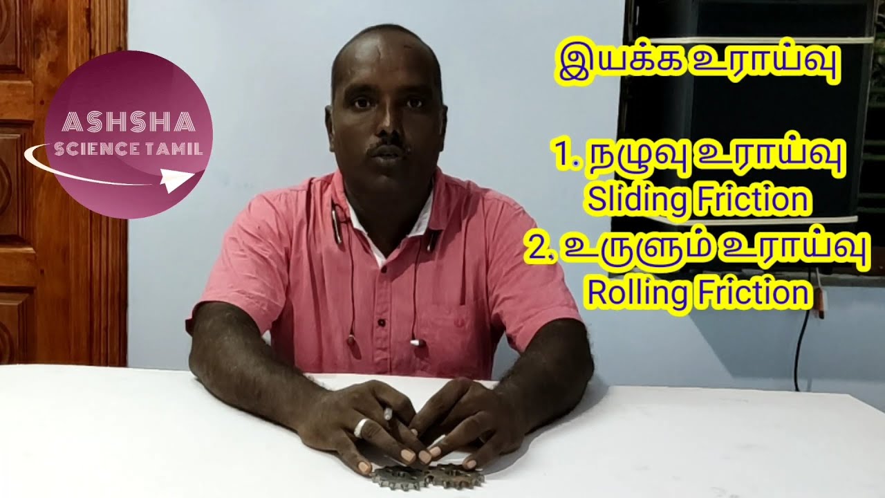 Types Of Friction | Tamil | உராய்வின் வகைகள்