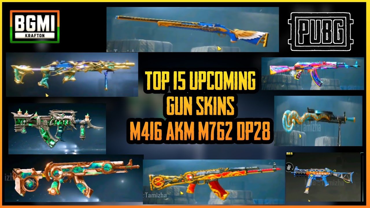 Top 15 Upcoming Gun Skins Leaks M416 Akm M762 Ump45 In Pubg Mobile top-15-upcoming-gun-skins-leaks-m416-akm-m762-ump45-in-pubg-mobile