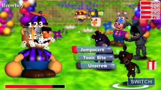 FNAF World Episode 9 | Super Hard Boss!