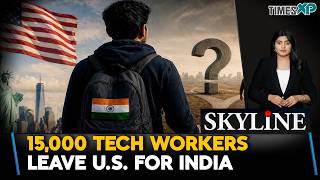15K Tech Workers Leave U.S.: Indian H-1B Holders Are Returning Home| Indians In U.S.