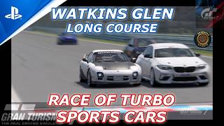 Gran Turismo 7 Race of Turbo Sports Cars | Watkins Glen Long Course (Hard) | Efini RX-7 Type R '91 screenshot 2