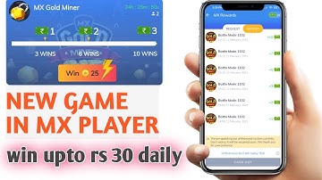 MX player new game trick|Gold miner game trick| Earn 30 daily|MX player new game trick.....