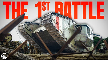 When Mk IV FOUGHT A7V - The First Tank Battle.