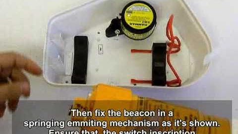 EPIRB MP-406 battery and HRU replacement.