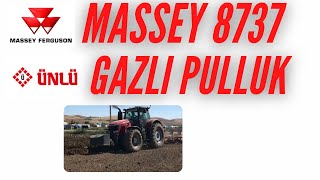 Massey 8737 Tam Otomatik Dönerli Pulluk Amasya Oluz Köyü