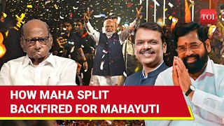 Maharashtra Votes For 'Asli' Sena, 'Real' Pawar; MVA Shakes BJP's Mahayuti Despite NCP, SS Split