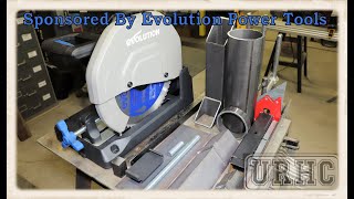 New Heavy Duty 15" Metal Cutting Chop Saw Evolution S380 CPS Unboxing And First Cuts