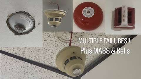 MULTIPLE FAILURES!!! Plus Old Bells and System Sensor MASS non-ADA. (Monastery Dormitory)