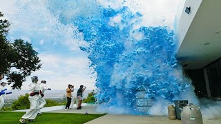 WORLDS LARGEST Liquid Nitrogen Mega Explosion