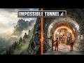 Inside the Mountain Tunnel Engineering Marvels & Mega Construction 4K