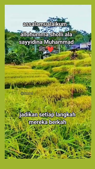 The Prophet's prayer is a heart-warming prayer.