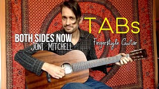 Both Sides Now  | Guitar TABs | Fingerstyle Lesson | Joni Mitchell | Sigma 000M-15S | Acoustic Cover