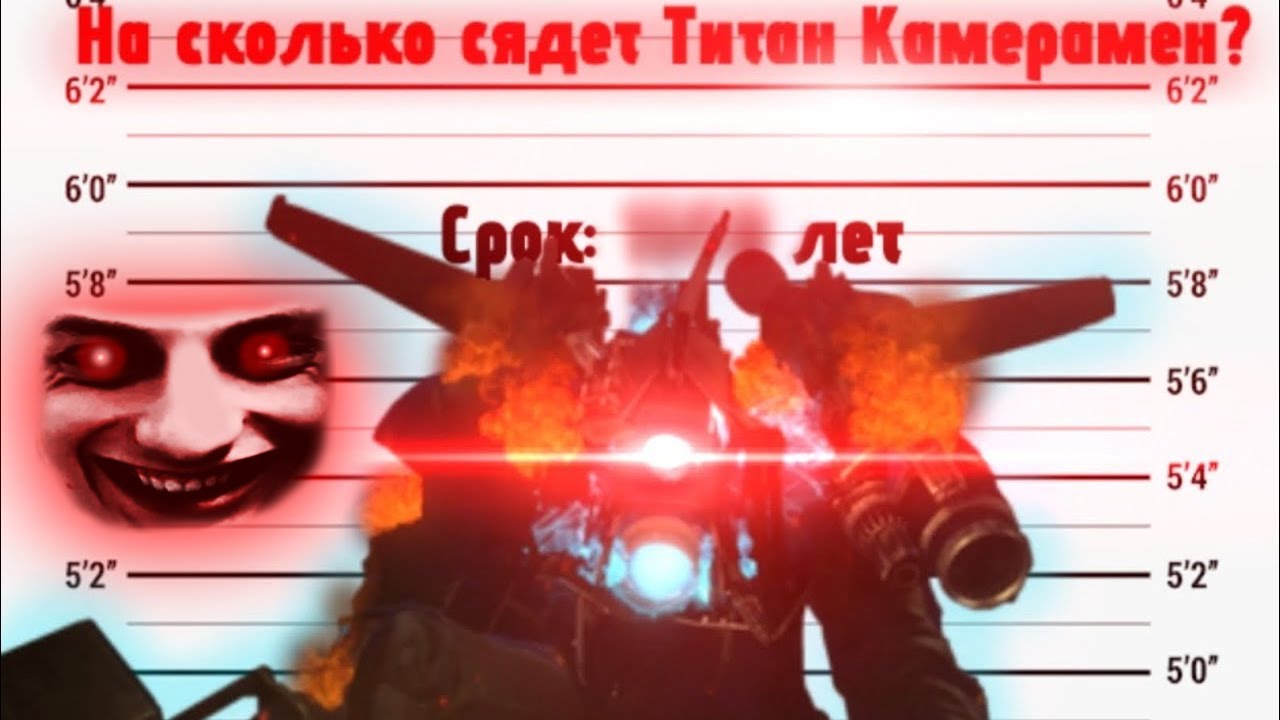 На сколько сядет Титан Камерамен из-за 18-74 серий? - Реакция на Waffen Chan - Скибиди Туалет