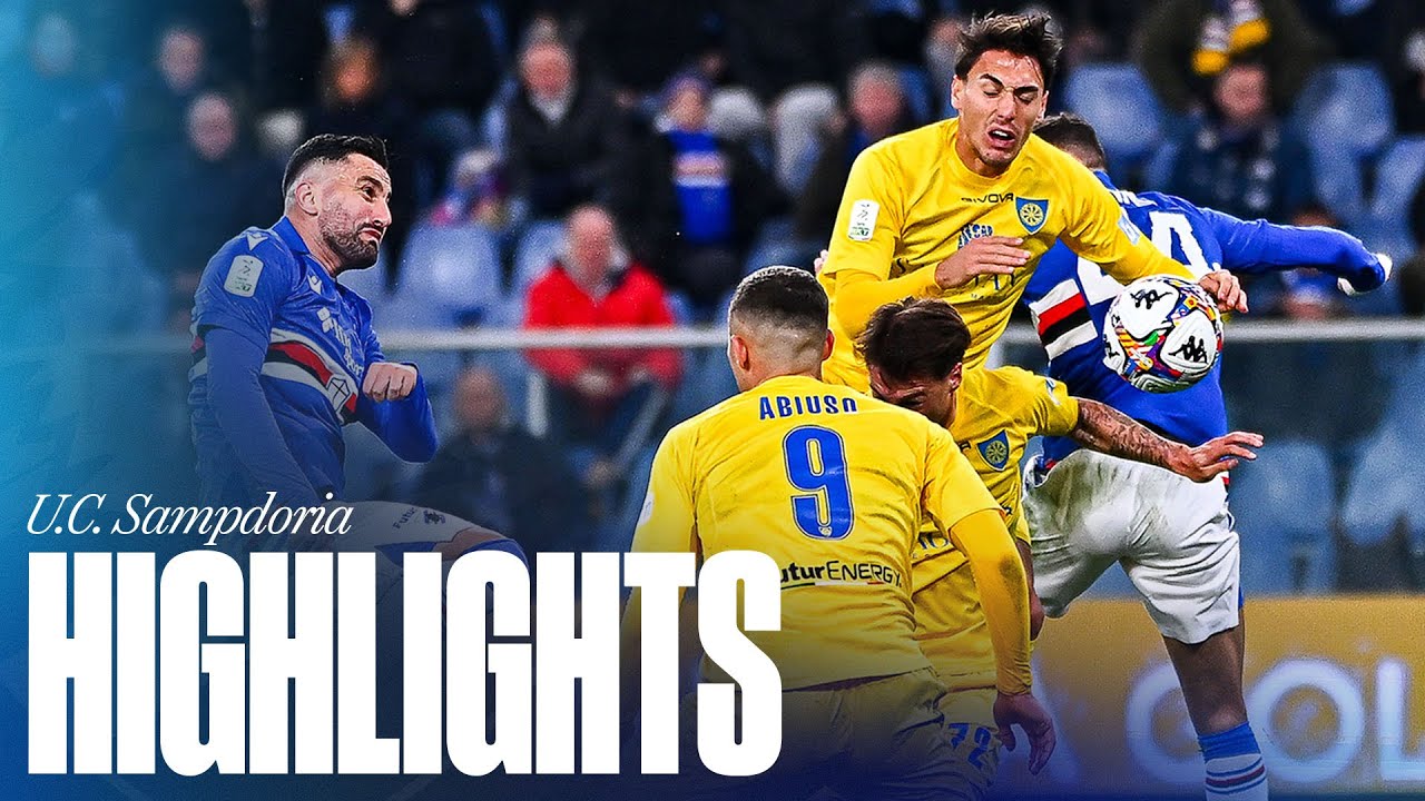 Highlights: Sampdoria-Carrarese 3-2