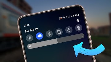 How to show brightness sliderbar on top on Android 12 & 13