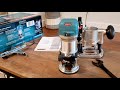 Unboxing Makita RT0701CX7 Compact Router Kit