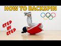 Como girar de espalda Breakdance Tutorial | How to Backspin step by step