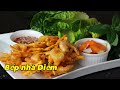 Bánh tôm chiên khoai lang giòn rụm - Fried sweet potato with shrimp cake | Bếp Nhà Diễm |