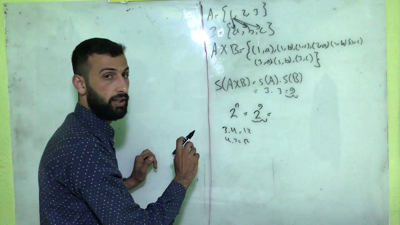 cebir 1|1 الجداء الديكارتي