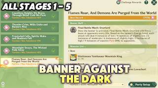 Banner Against the Dark | All Stages 1-5 | Genshin Impact screenshot 5