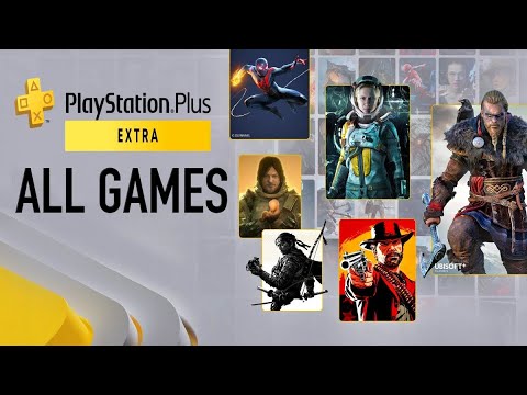 PS PLUS EXTRA All Games - PlayStation Plus Extra PS4 And PS5 Game