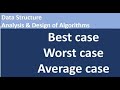 Best Case, Average Case and Worst Case in programming