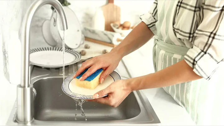 Washing Dishes Sound For | Sleep, Relaxing, Stay Focus & Studying ( 1 Hour )