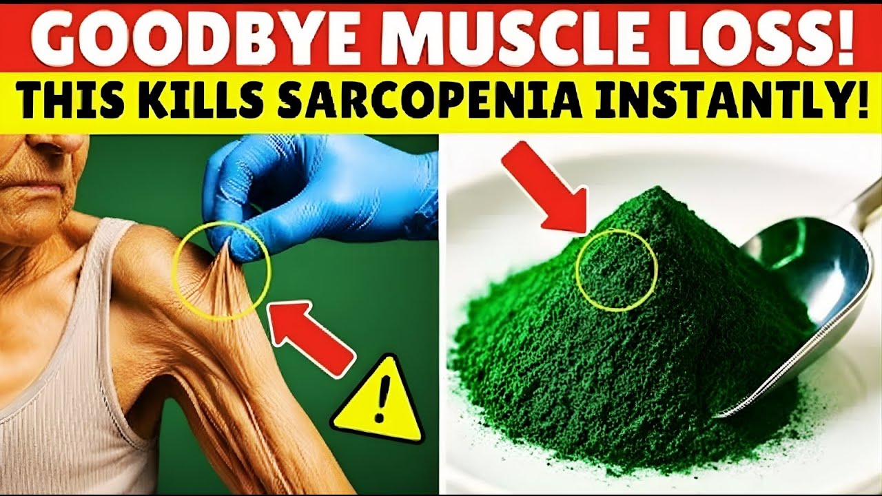 Forget Protein Powder! THIS Organic Food Reverses Muscle Wasting IMMEDIATELY | Senior Health Tips